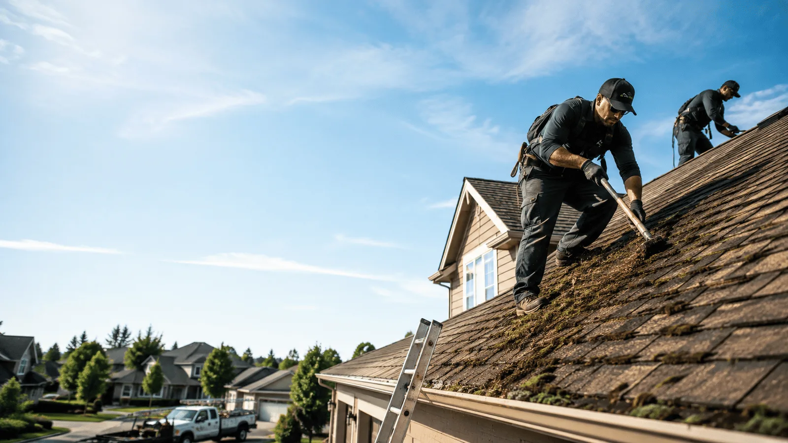 Roof Moss Removal in Hortonville, NY near me